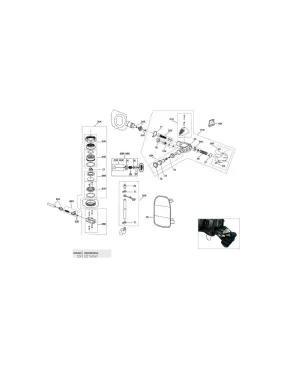 Câble Vis de tension Fcs avec vis de Cressi