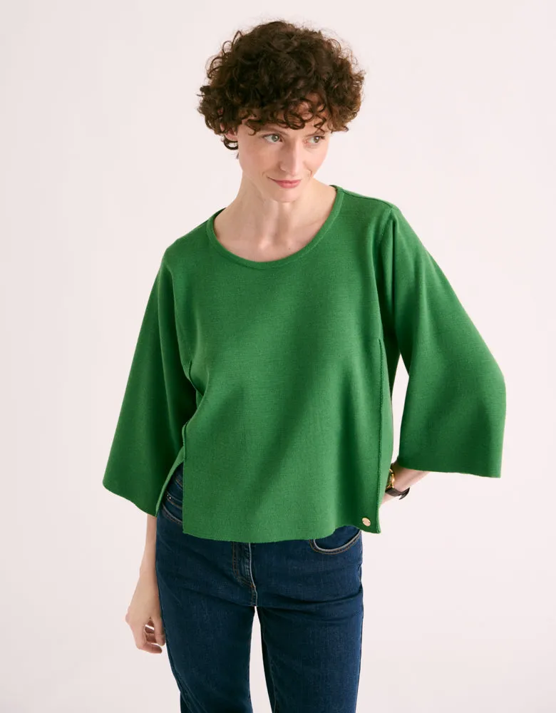 Pull boite en maille en mérinos APOLLON88/88209/198