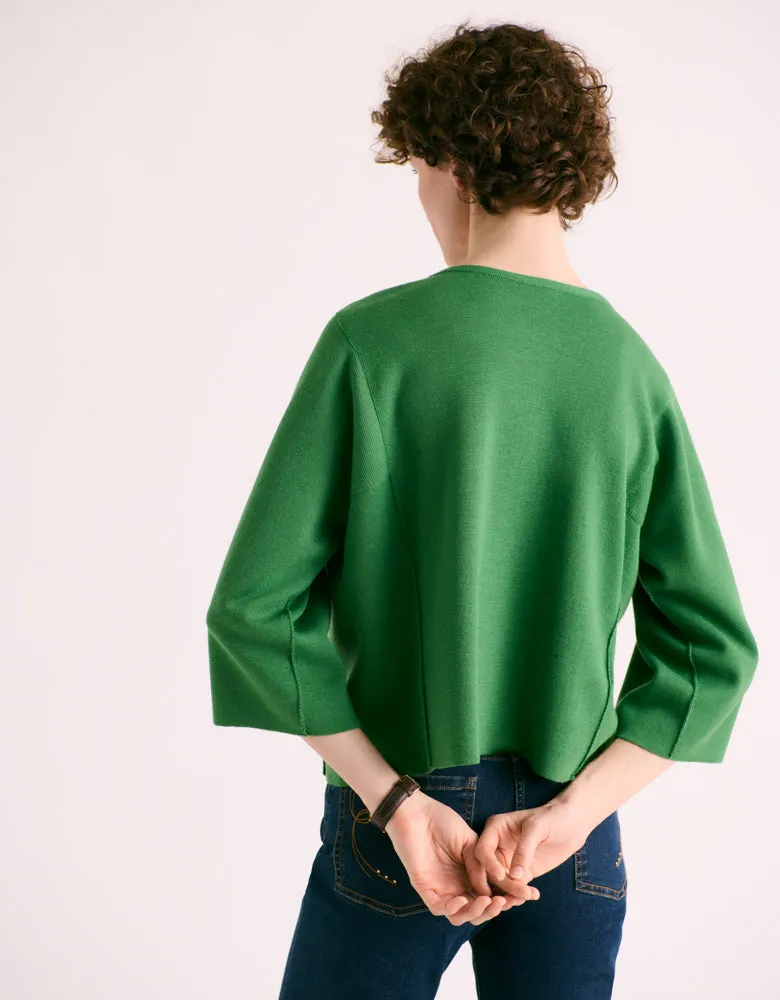 Pull boite en maille en mérinos APOLLON88/88209/198